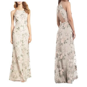 Jenny Yoo Claire Embroidered Dress